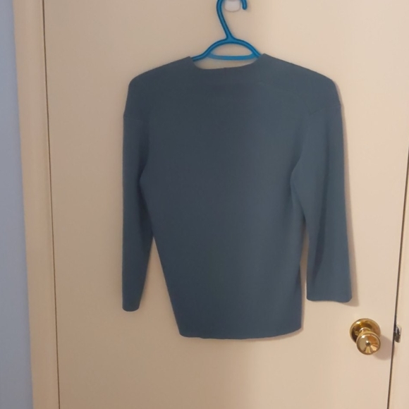 Teal blouse - Picture 3 of 3